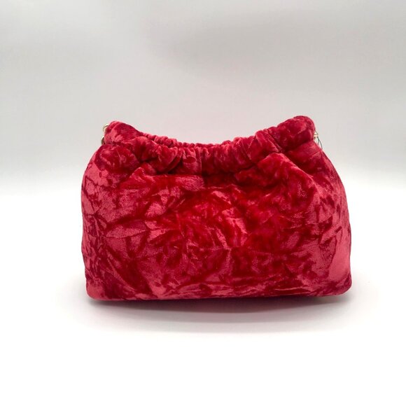 I.N.C. International Concepts Red Pepper Rennata Quilted Convertible Clutch - NW - Picture 2 of 11